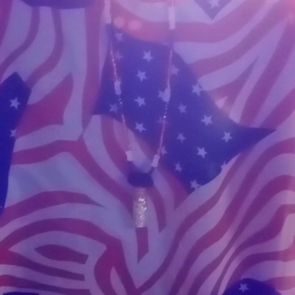 4th of July necklace